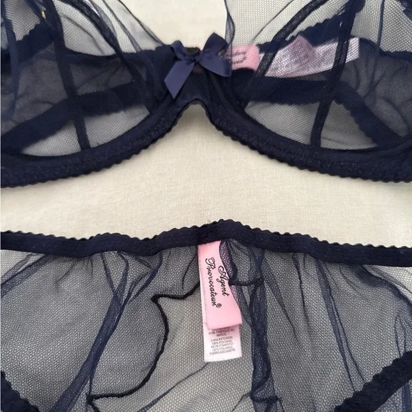 Agent Provocateur Black Sheer Mesh Bra - Picture 2 of 5